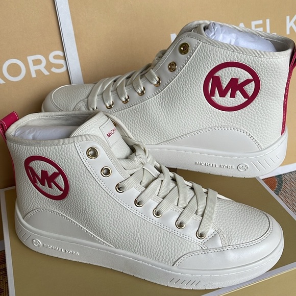 MICHAEL KORS SHEA MID HIGH TOP
FAUX LEATHER
49R4SHFE5L
ELECTRIC PINK
sneakers - Picture 16 of 16